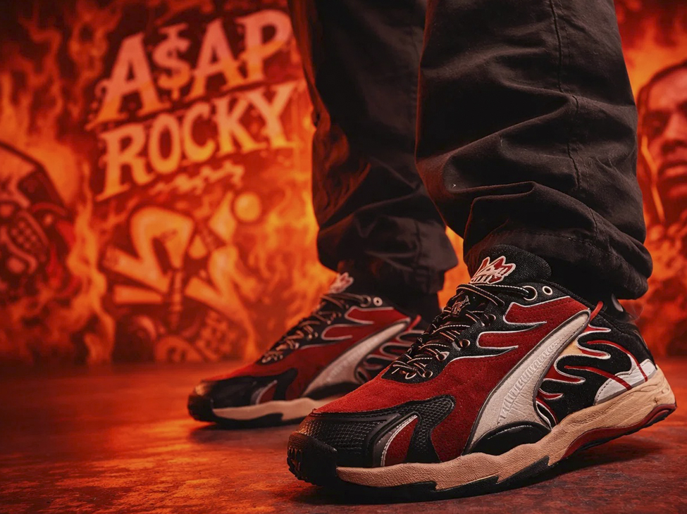 Кому подойдут красные кроссовки A$AP Rocky x Puma Inhale OG