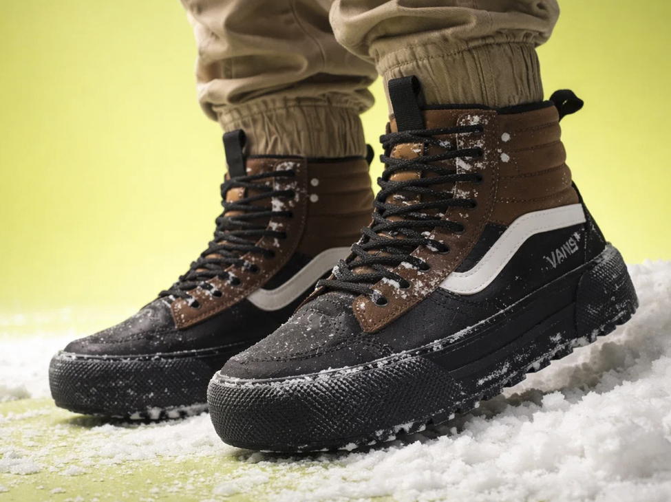 5 образов с зимними кедами Vans Sk8-Hi MTE-3