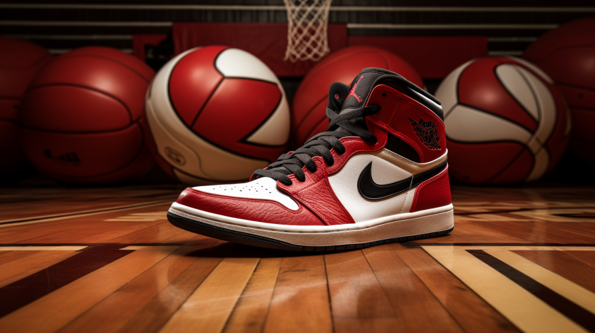 Nike Jordan 1: модель в стиле баскетбола