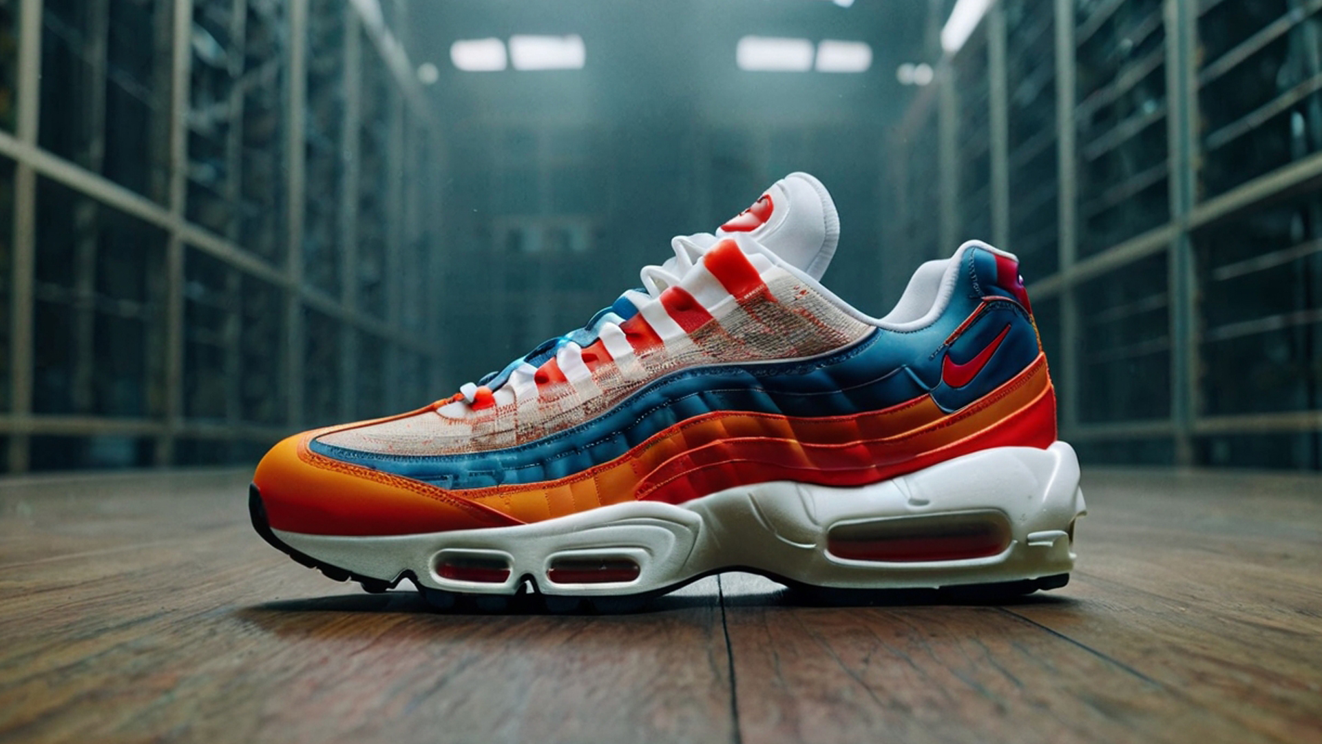 Воздушные кроссовки Air Max 95: вдохновлены анатомией человека