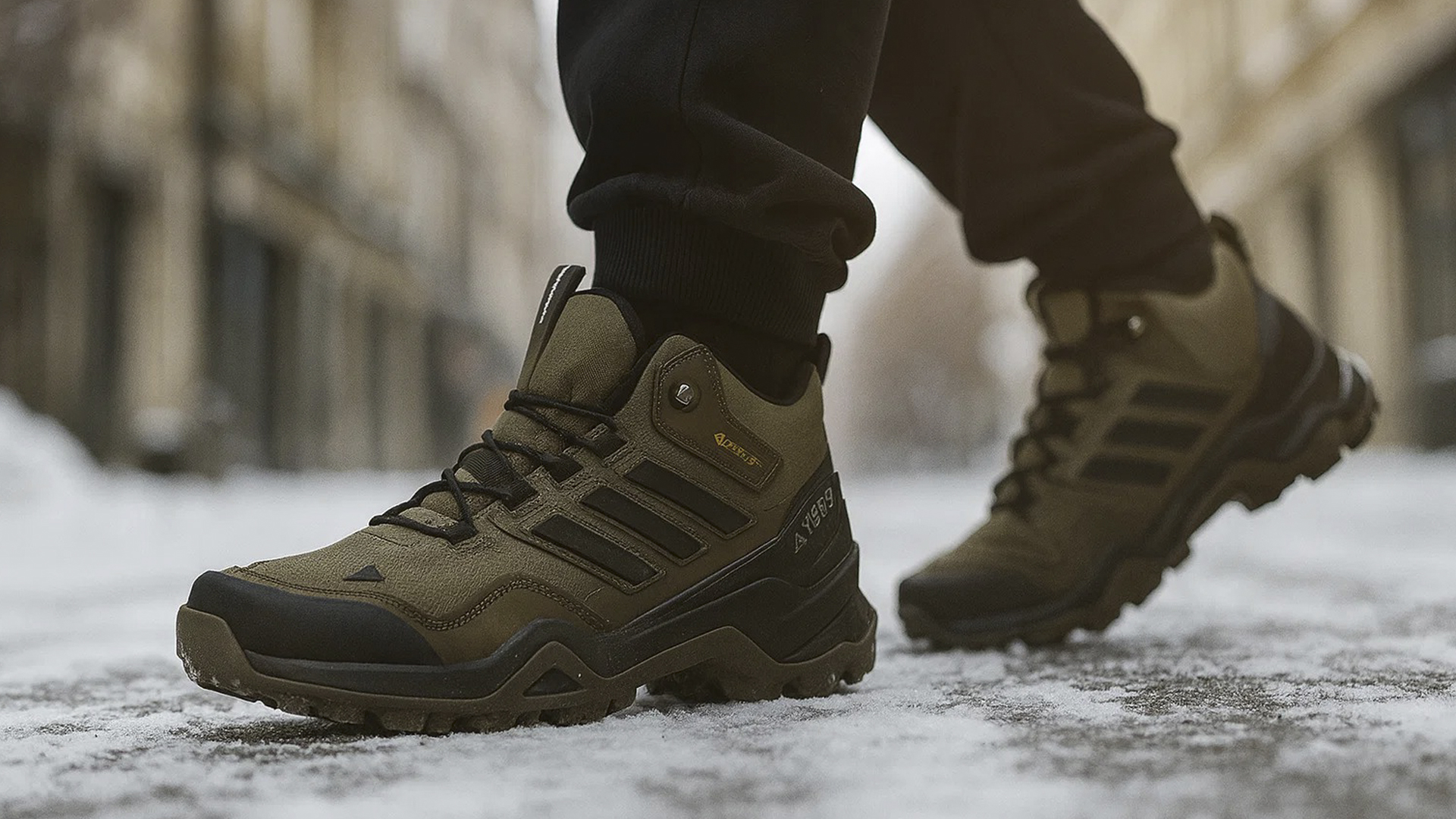 Adidas Terrex AX4 Mid VS обычные зимние ботинки: что теплее и удобнее 