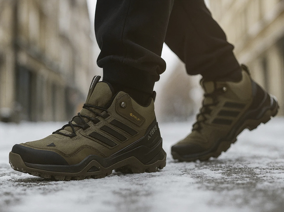 Adidas Terrex AX4 Mid VS обычные зимние ботинки: что теплее и удобнее 