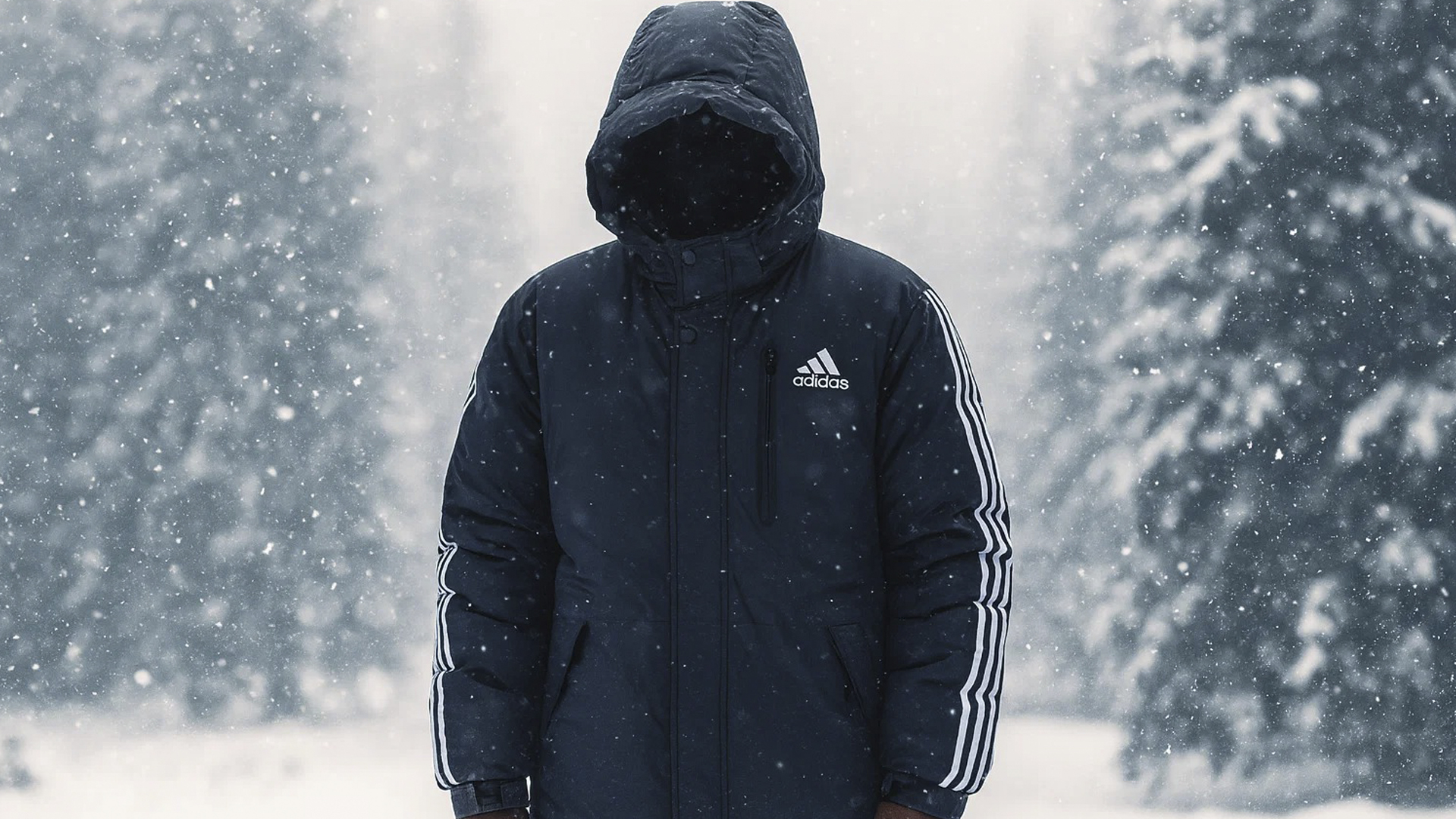 Короткий или длинный пуховик Adidas — что удобнее зимой в городе